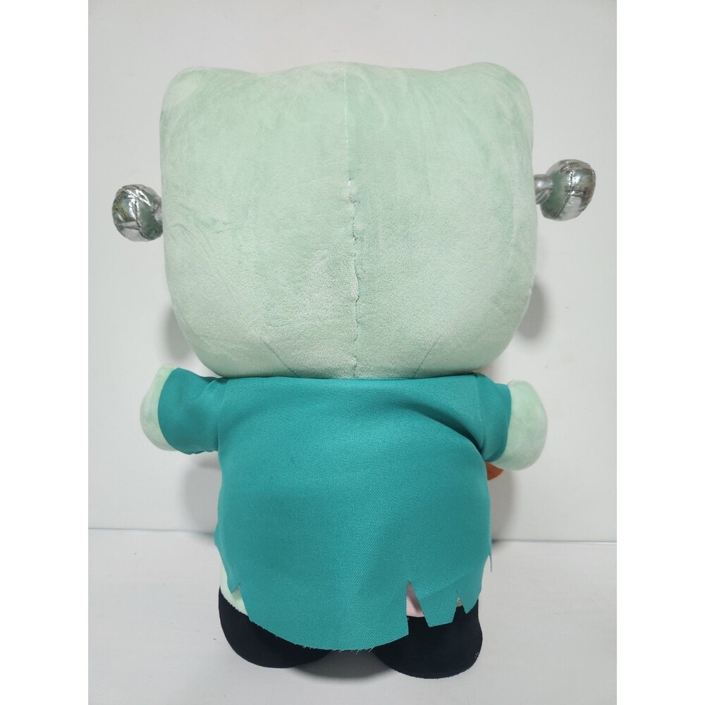 Hello Kitty Frankenstein Monster Halloween 17” Greeter Plush Pumpkin - Picture 4 of 10